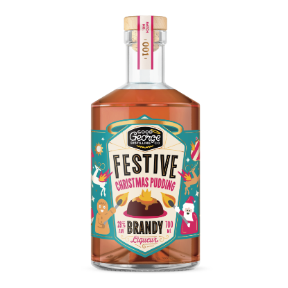 Picture of Good George Festive Christmas Pudding Brandy Liqueur 700ml