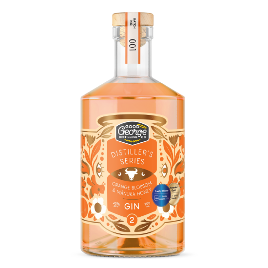 Picture of Good George Distiller's Series Taurus Orange Blossom & Manuka Honey Gin 700ml