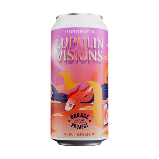 Picture of Garage Project Lupulin Visions NZ Hopped Bright IPA Can 440ml