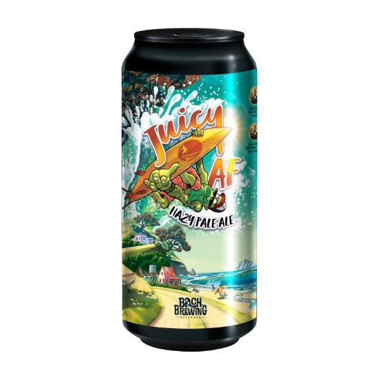 Picture of Bach Brewing Juicy AF Hazy Pale Ale Can 440ml