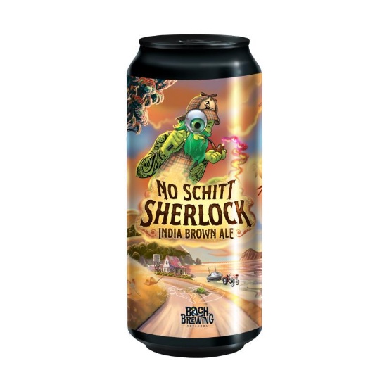 Picture of Bach Brewing No Schitt Sherlock India Brown Ale Can 440ml