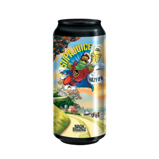 Picture of Bach Brewing Supajuice Hazy IPA Can 440ml