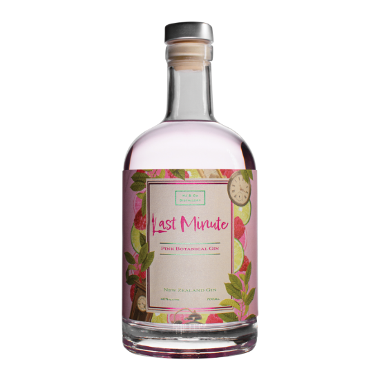 Picture of KJ & Co Distillery Last Minute Pink Botanical Gin 700ml