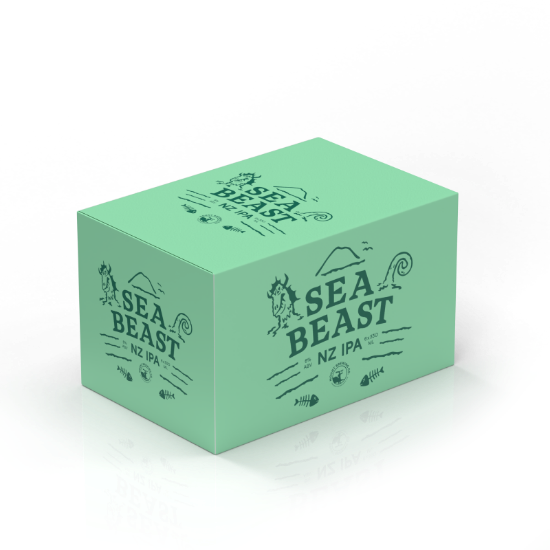 Picture of Mount Brewing Co. Sea Beast NZ IPA Cans 6x330ml