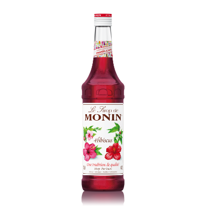Picture of Monin Hibiscus Syrup Bottle 700ml