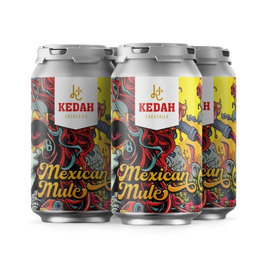 Picture of Kedah Cocktails Mexican Mule 5% Cans 4x330ml