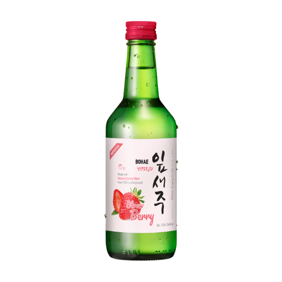 Picture of Bohae Yipseju Strawberry Soju 360ml