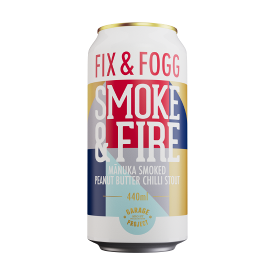 Picture of Garage Project x Fix & Fogg Smoke & Fire Stout Can 440ml