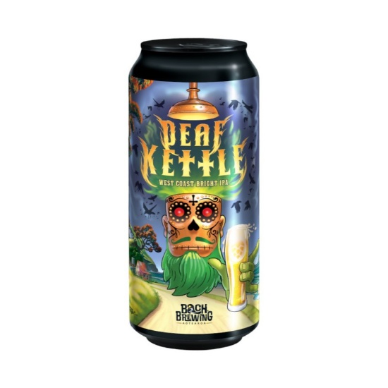 Picture of Bach Brewing Deaf Kettle West Coast Bright IPA Can 440ml