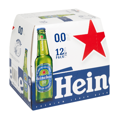 Show details for Heineken 0.0% Bottles 12x330ml Picture of Heineken 0.0% Bottles 12x330ml