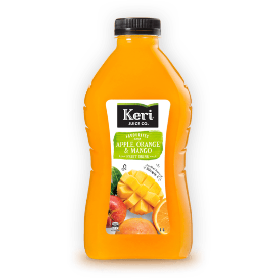 Picture of Keri Favourites Apple, Orange & Mango PET Bottle 1 Litre