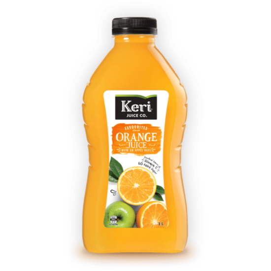 Picture of Keri Favourites Orange Juice Apple Base PET Bottle 1 Litre