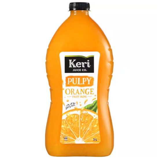 Picture of Keri Pulpy Orange PET Bottle 3 Litre