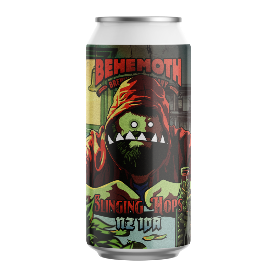 Picture of Behemoth Slinging Hops NZ IPA Can 440ml