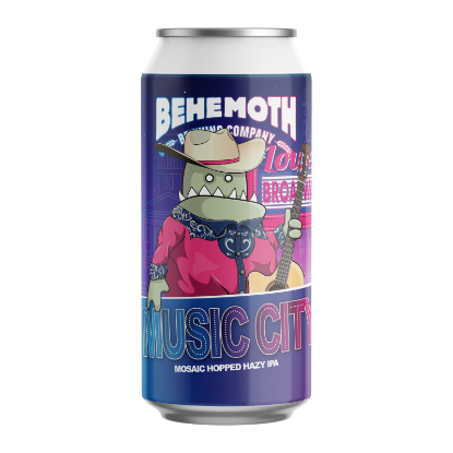 Picture of Behemoth Music City Mosaic Hopped Hazy IPA Can 440ml