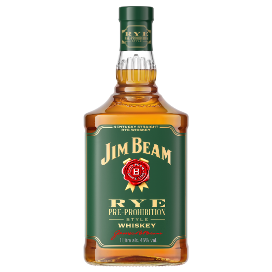 Picture of Jim Beam Rye Whiskey 1 Litre