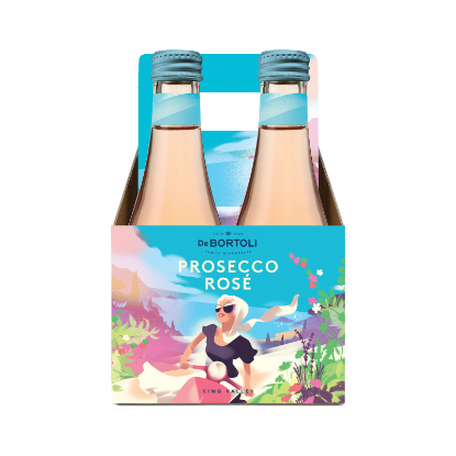 Picture of De Bortoli Prosecco Rosé 4x200ml