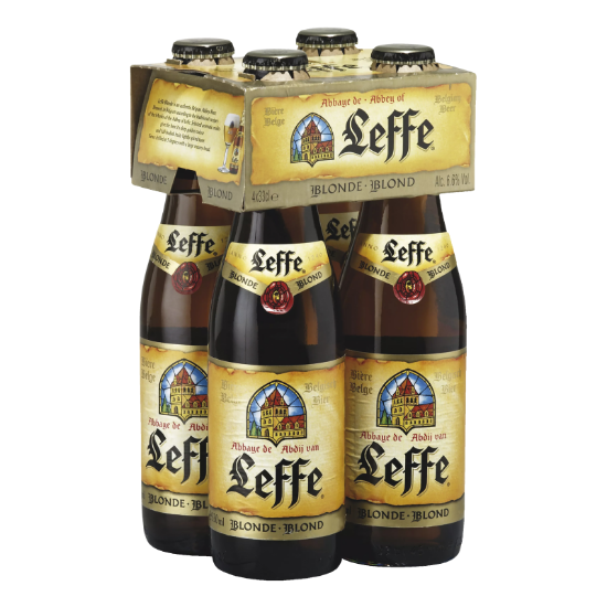 Picture of Leffe Blonde Bottles 4x330ml