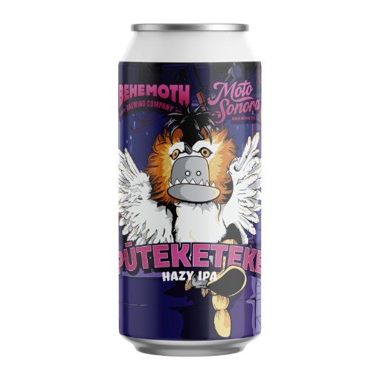 Picture of Behemoth x Moto Sonora Puteketeke Hazy IPA Can 440ml