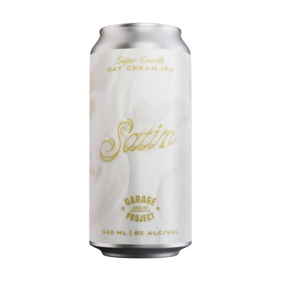 Picture of Garage Project Satin Super Smooth Oat Cream IPA Can 440ml