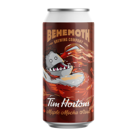 Picture of Behemoth Tim Hortons Maple Mocha Stout Can 440ml