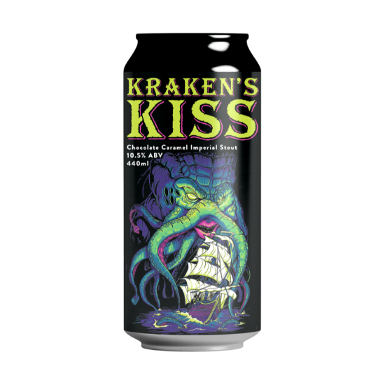 Picture of Double Vision Kraken's Kiss Chocolate Caramel Imperial Stout Can 440ml