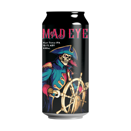 Picture of Double Vision Mad Eye Hazy Triple IPA Can 440ml