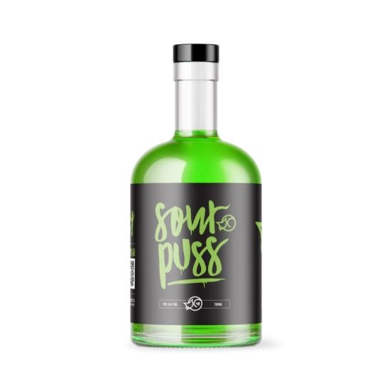 Picture of WP Shots Sour Puss Apple Liqueur 700ml