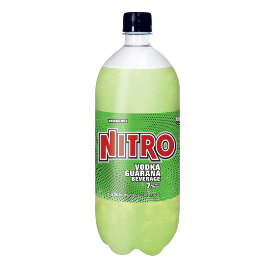 Picture of Nitro Vengence Vodka Guarana Beverage 7% PET Bottle 1.25 Litre