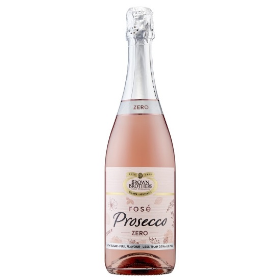 Picture of Brown Brothers Zero Prosecco Rosé 750ml