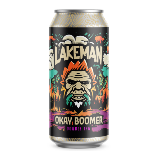 Picture of Lakeman Okay Boomer Double IPA Can 440ml