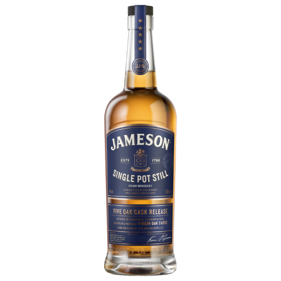 Picture of Jameson Single Pot Still Five Oak Cask Release 700ml