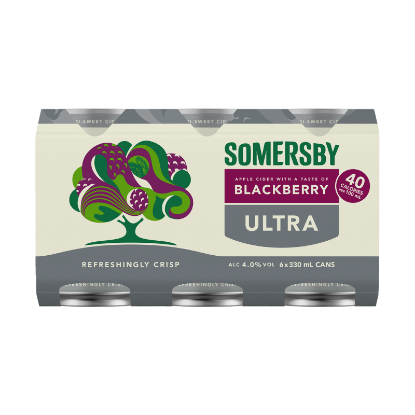 Picture of Somersby Blackberry Ultra Cans 6x330ml