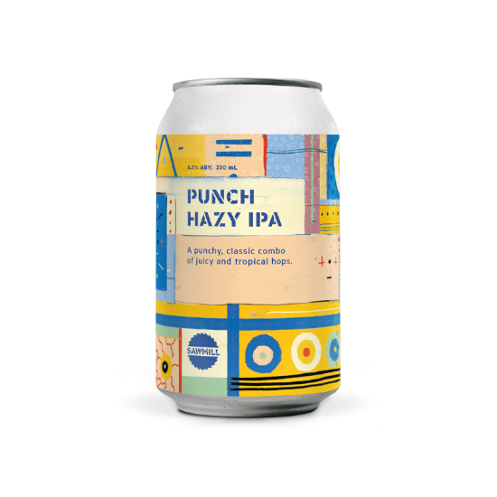 Picture of Sawmill Punch Hazy IPA Can 330ml