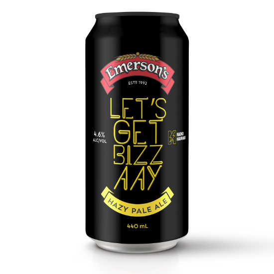 Picture of Emerson's Let's Get Bizzaay Hazy Pale Ale Can 440ml