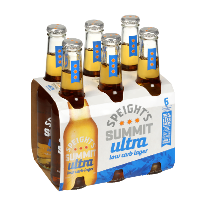 Picture of Speight's Summit Ultra Low Carb Lager Bottles 6x330ml