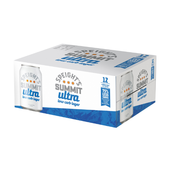 Picture of Speight's Summit Ultra Low Carb Lager Cans 12x330ml