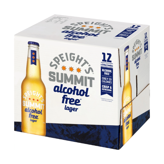 Picture of Speight's Summit Alcohol Free Lager Bottles 12x330ml