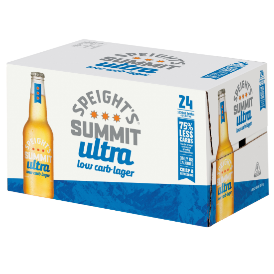 Picture of Speight's Summit Ultra Low Carb Lager Bottles 24x330ml