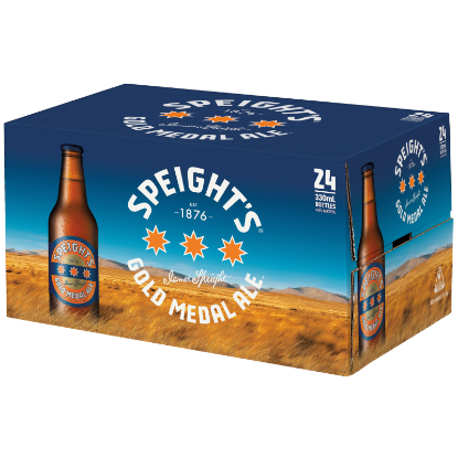 Show details for Speight's Gold Medal Ale Bottles 24x330ml Picture of Speight's Gold Medal Ale Bottles 24x330ml