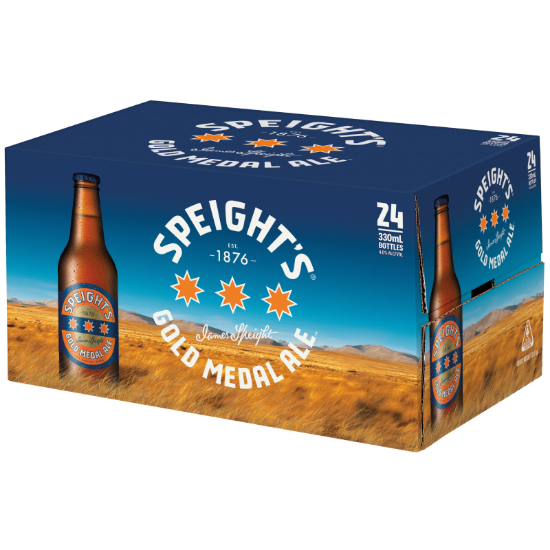 Picture of Speight's Gold Medal Ale Bottles 24x330ml