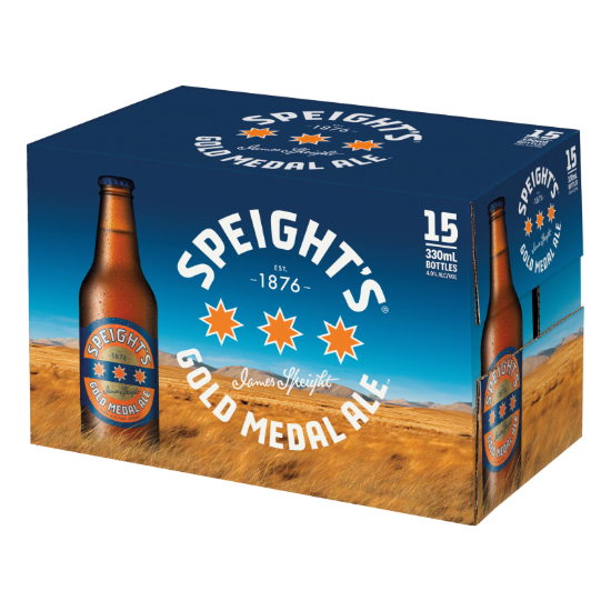 Picture of Speight's Gold Medal Ale Bottles 15x330ml