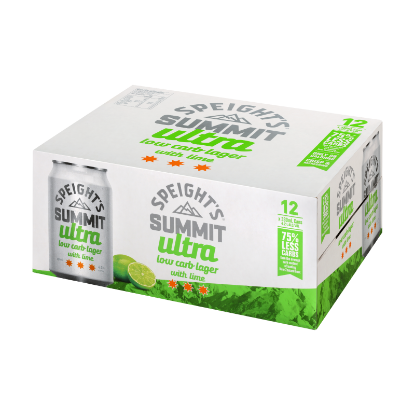 Picture of Speight's Summit Ultra Low Carb Lager Lime Cans 12x330ml