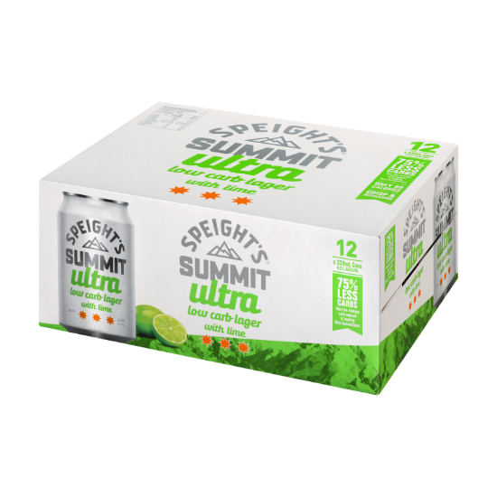 Picture of Speight's Summit Ultra Low Carb Lager Lime Cans 12x330ml