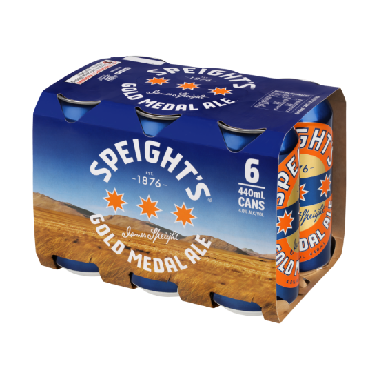 Picture of Speight's Gold Medal Ale Cans 6x440ml