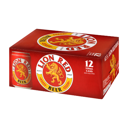 Picture of Lion Red Cans 12x330ml