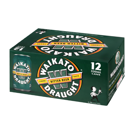 Picture of Waikato Draught Cans 12x330ml