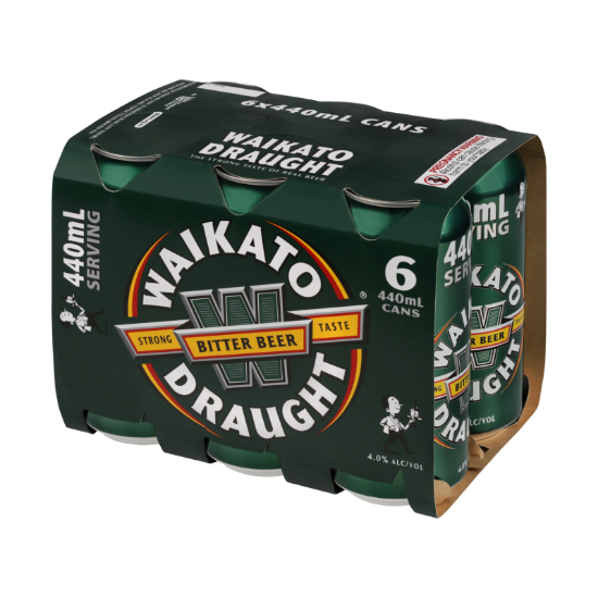 Picture of Waikato Draught Cans 6x440ml