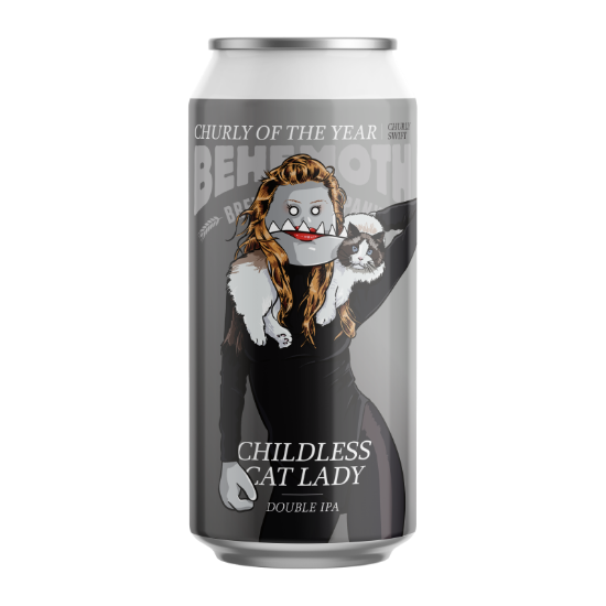 Picture of Behemoth Childless Cat Lady Double IPA Can 440ml