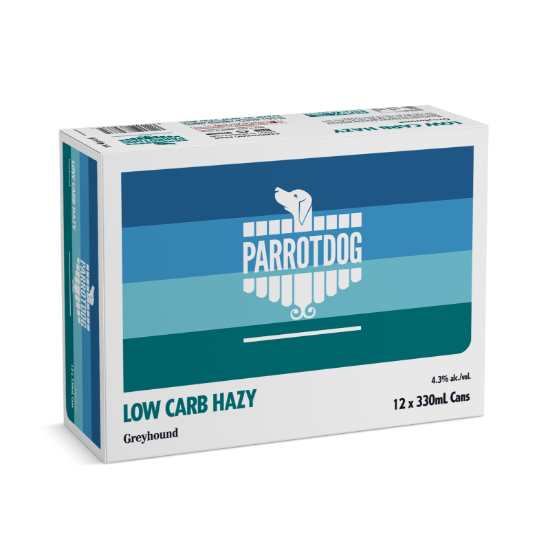 Picture of Parrotdog Greyhound Low Carb Hazy Cans 12x330ml